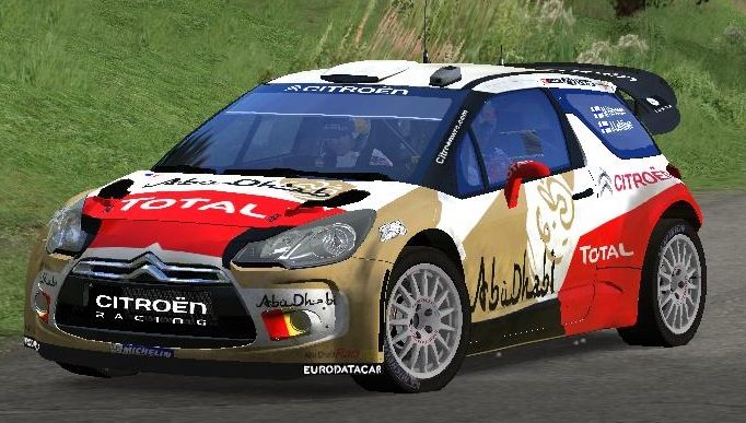 Pilotez la Citroën DS3 WRC de Sébastien LOEB