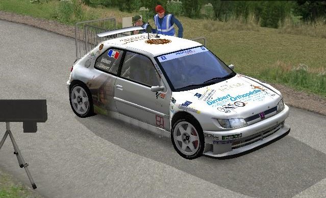 Une Peugeot 306 maxi, skin réalisé par Guillaume