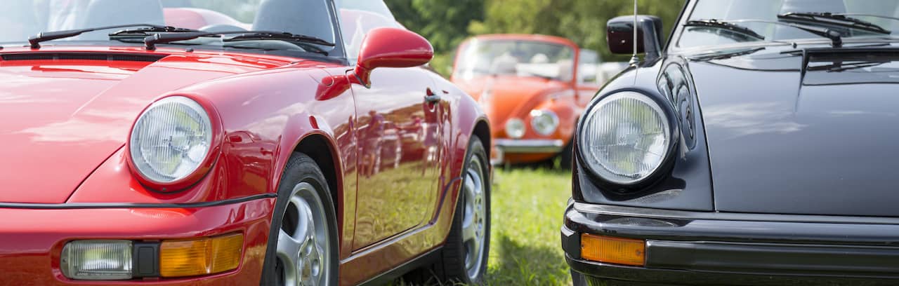 porsche 911 carrera type G and 964