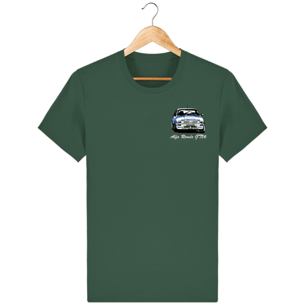 Alfa Romeo GTV6 gr A bottle green t-shirt Christian Rigollet