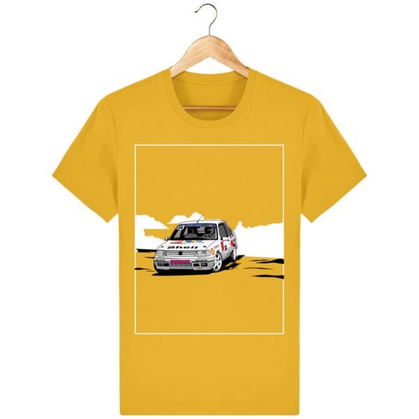 T-shirt 309 GTI 16 grA PTS Peugeot Talbot Sport - Spectra Yellow - Face