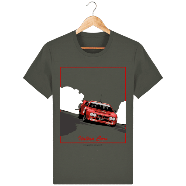 Lancia 037 Italian Cars T-shirt - khaki_face