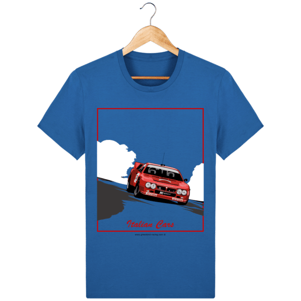 Lancia 037 Italian Cars T-shirt - royal-blue_face