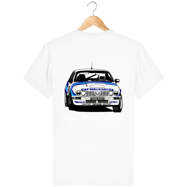 T-shirt Alfa Roméo GTV6 gr A Christian Rigollet dos