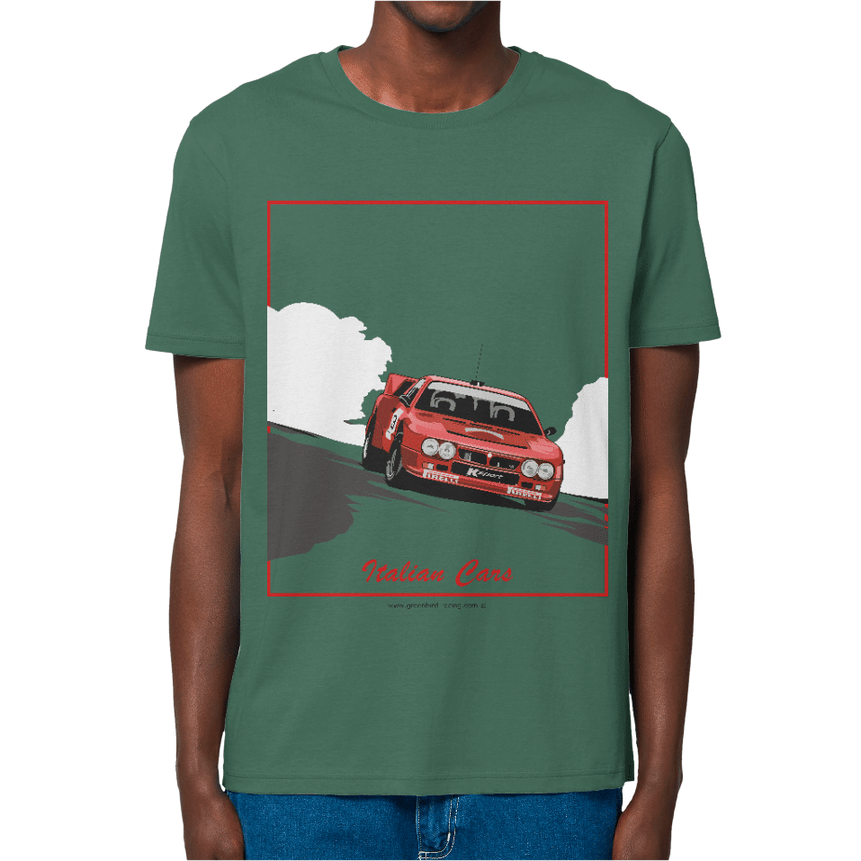 T-Shirt-Lancia-037-Bottle-Green