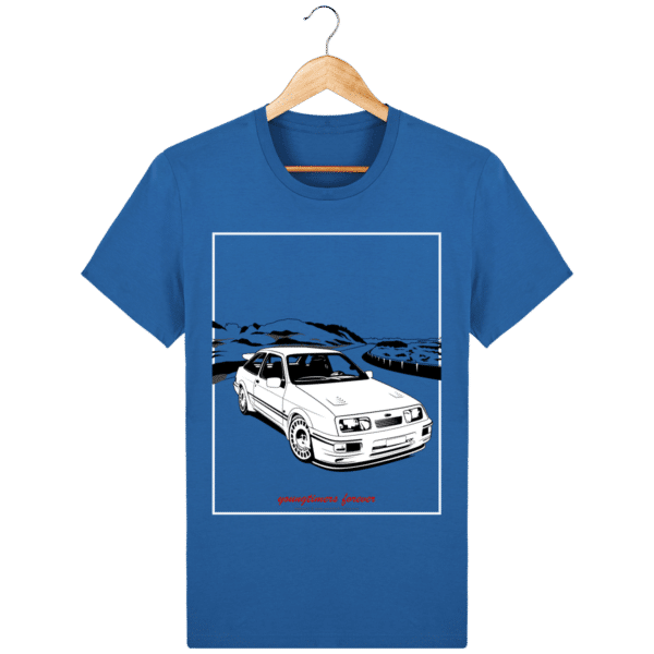 T-shirt Ford Sierra Cosworth 2rm – Youngtimers forever royal-blue_face