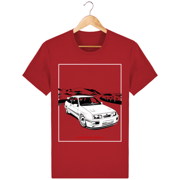 Ford Sierra Cosworth 2rm T-shirt - Youngtimers forever red_face