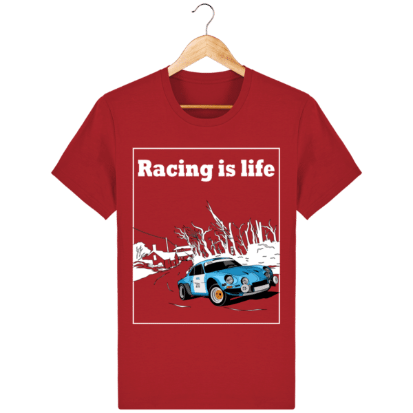 Alpine A110 1860 vintage factory t-shirt - Racing is Life red_face