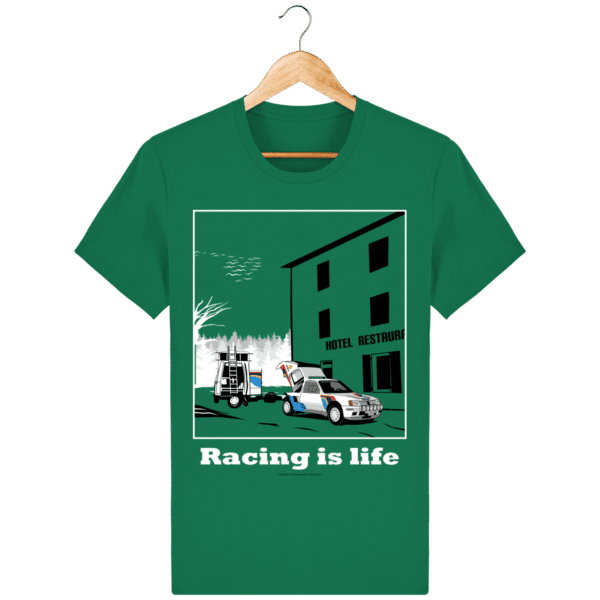 205 Turbo 16 test assistance t-shirt varsity-green_face