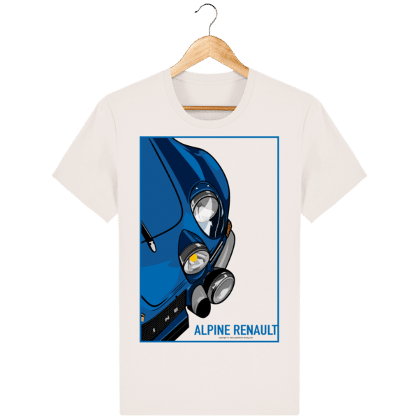 T-shirt Alpine A110 Vintage - Vintage White - Face