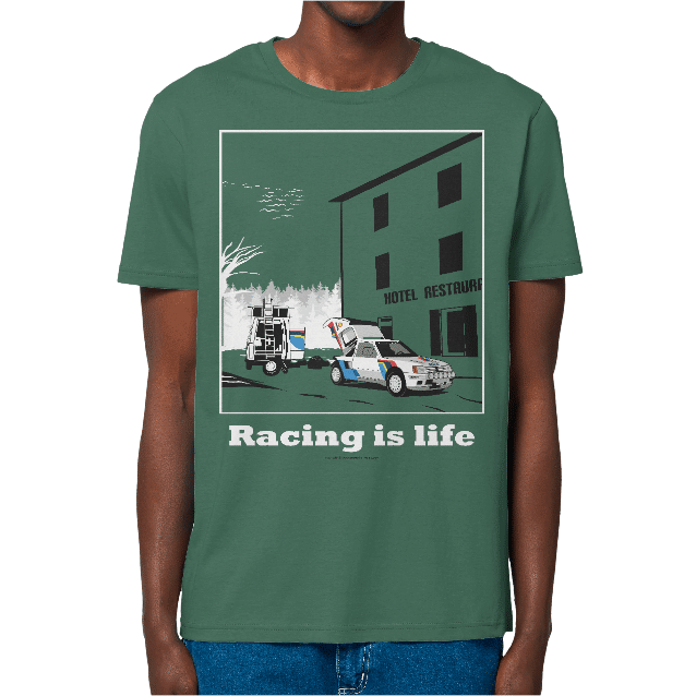 T-shirt 205 Turbo 16 assistance en essais - Racing is life – Image 3
