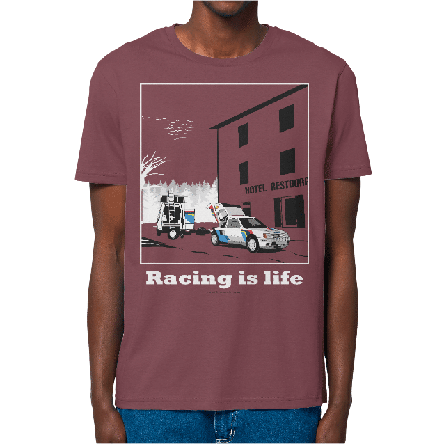 T-shirt 205 Turbo 16 assistance en essais - Racing is life – Image 4