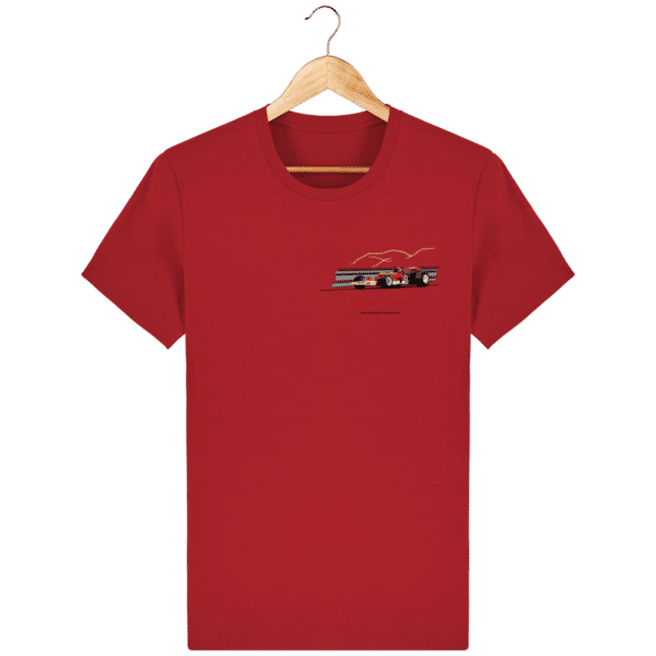 T-shirt Formula 1 1970 Lotus 72 Jochen Rindt Light is right - Red - Face