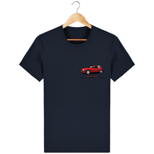 T-Shirt 205 GTI Addict classic colors - French Navy - Face
