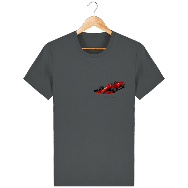 T-shirt dessin Formule 1 2020 SF1000 Charles Leclerc - Anthracite - Face