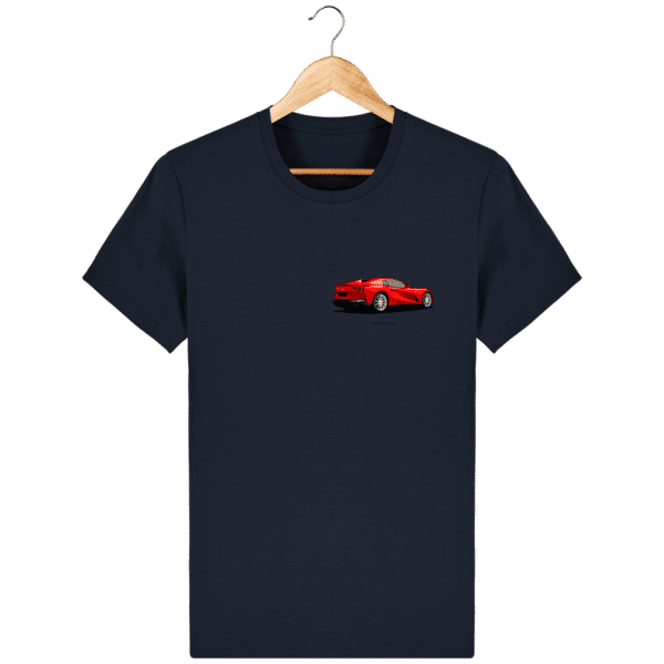 Ferrari 812 GTS T-shirt - French Navy - Face