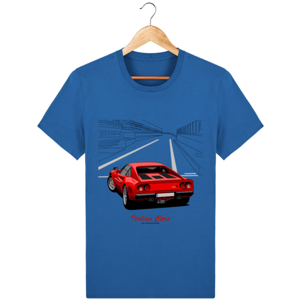 Ferrari 288 GTO 1984 T-shirt - Royal Blue - Face
