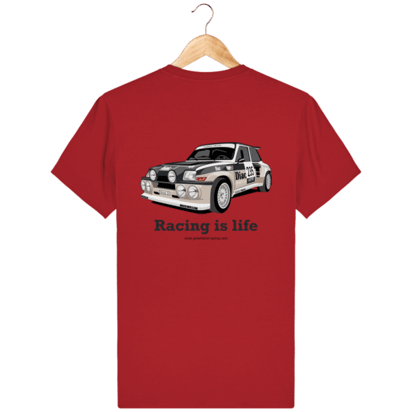 T-shirt Renault maxi 5 turbo Diac - Red - Dos