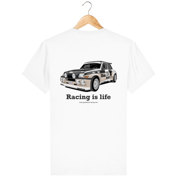T-shirt Renault maxi 5 turbo Diac - White - Dos