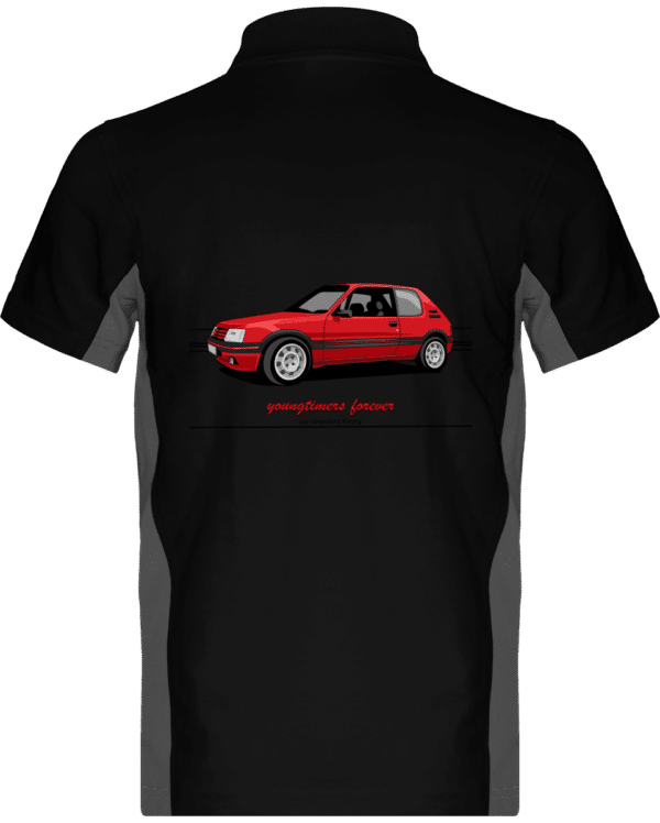 Polo 205 GTI 1,9 youngtimers - Black / Slate Grey - Dos