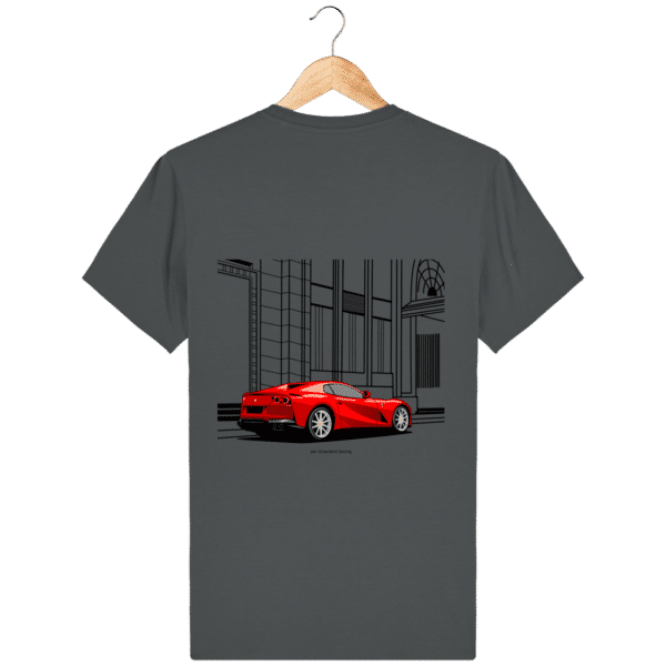 Ferrari 812 GTS T-shirt - Anthracite - Back