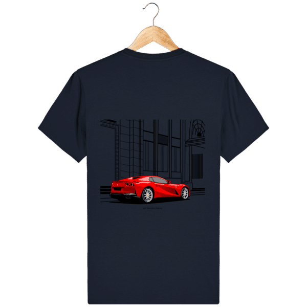 T-shirt Ferrari 812 GTS - French Navy - Dos