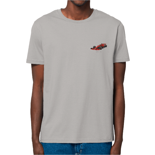 T-shirt dessin Formule 1 2020 SF1000 Charles Leclerc – Image 4
