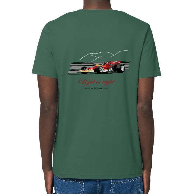 T-shirt-F1-Lotus72-dos-BOTTLE-GREEN