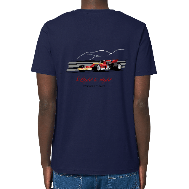 T-shirt-F1-Lotus72-dos-FRENCH-NAVY