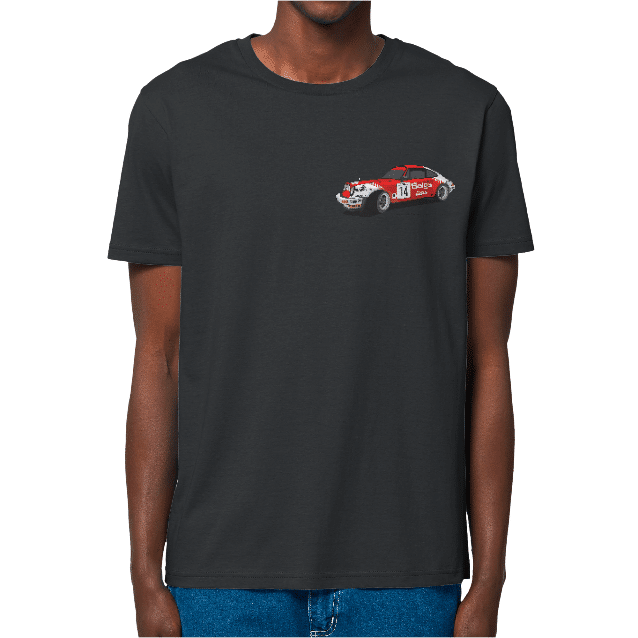 T-shirt Porsche 911 RSR Belge Team rallye VHC – Image 3