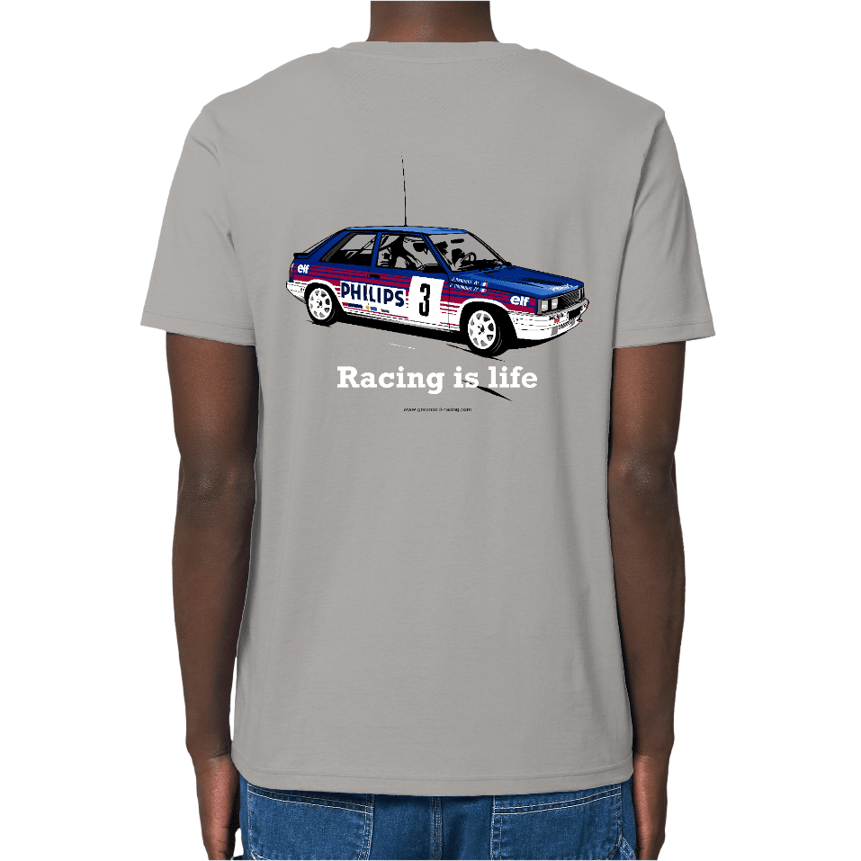 T-Shirt-R11-Turbo-Rallye-groupe-A-Heather-Grey
