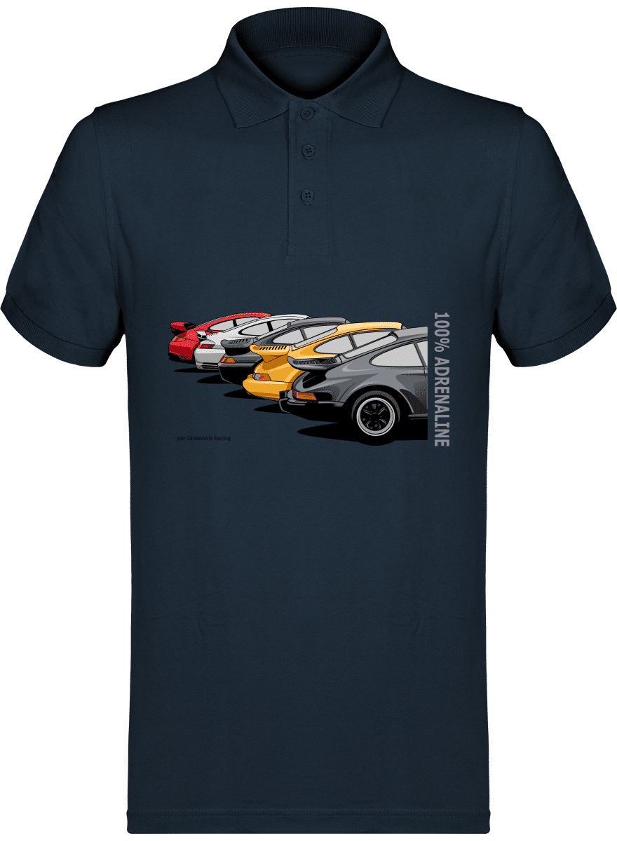 PORSCHE 911 964 993 996 997 turbo Polo Shirt Man 180g