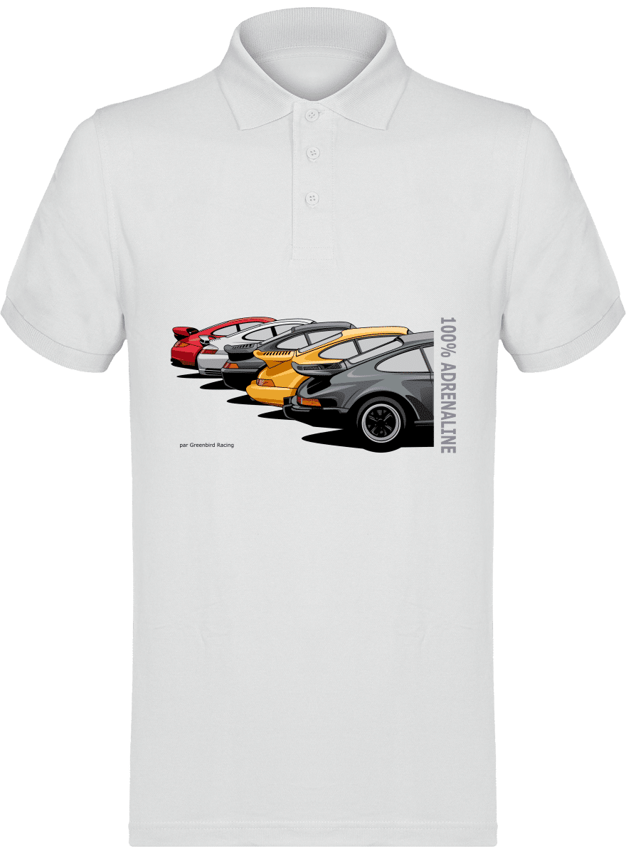 porsche 911 polo shirt