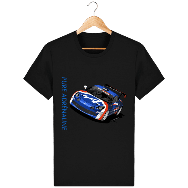 ALPINE A110 rally François Delecour Legend T-shirt - Black - Face