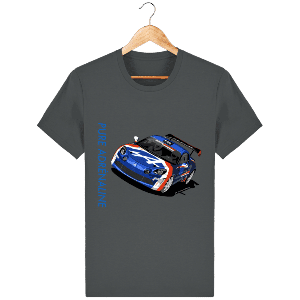 ALPINE A110 rally François Delecour Legend t-shirt - Anthracite - Face