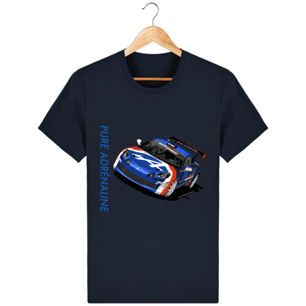 ALPINE A110 rally François Delecour Legend t-shirt - French Navy - Face