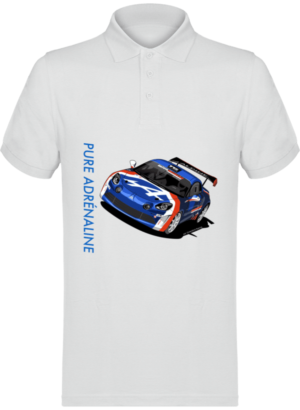 Polo ALPINE A110 rally François Delecour Legend 180g - TT Pacific Grey - Face