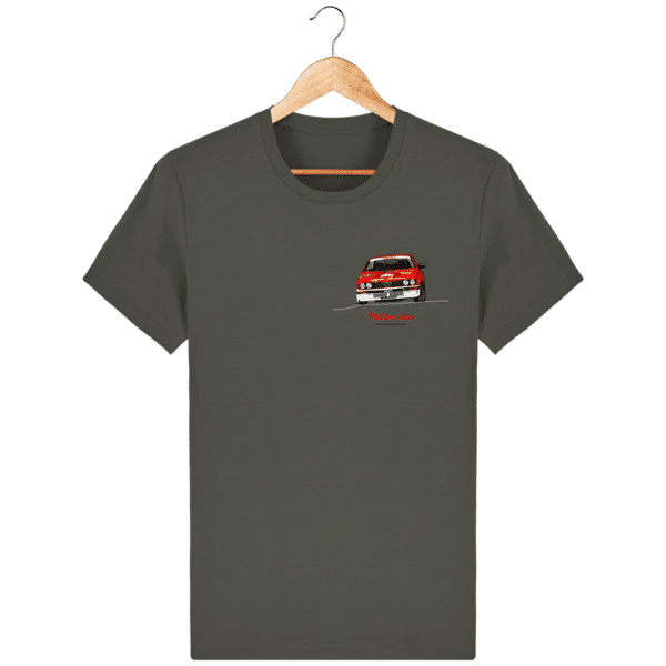 Alfa Roméo GTV6 Yves Loubet Rallye d'Antibes 1985 T-shirt - Khaki - Face