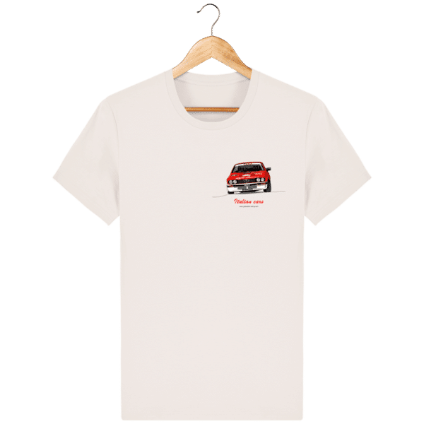 T-shirt Alfa Roméo GTV6 Yves Loubet Rallye d'Antibes 1985 - Vintage White - Face