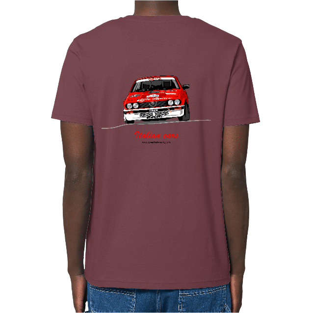 T-shirt Alfa Roméo GTV6 Yves Loubet Rallye d'Antibes 1985 – Image 4