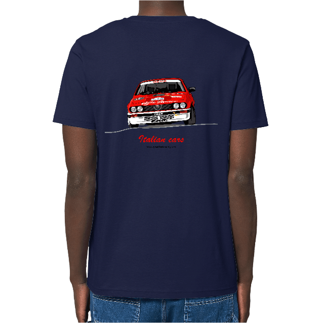T-shirt Alfa Roméo GTV6 Yves Loubet Rallye d'Antibes 1985 – Image 5