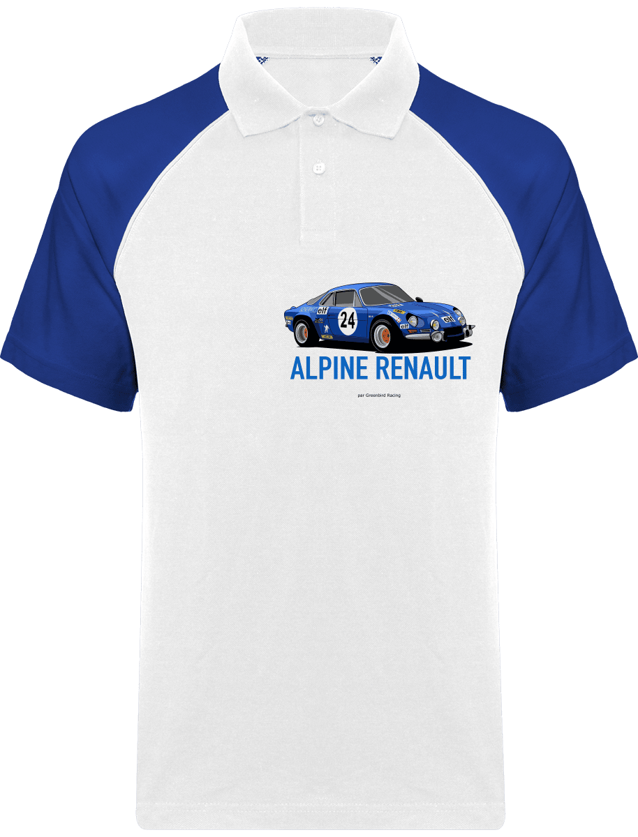 Polo ALPINE RENAULT A110 world champion 1973 Greenbird racing