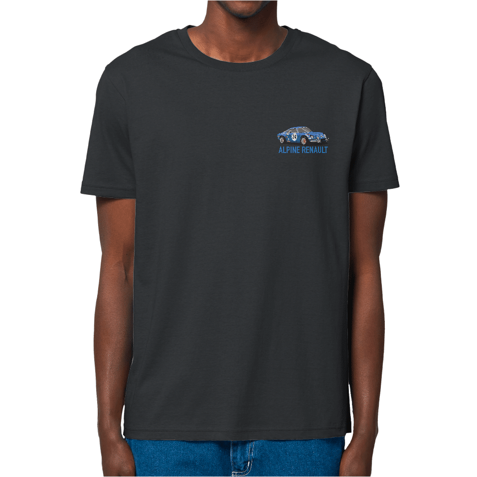 T-shirt Alpine A110 – Dessin au Rallye Monte Carlo – Image 12