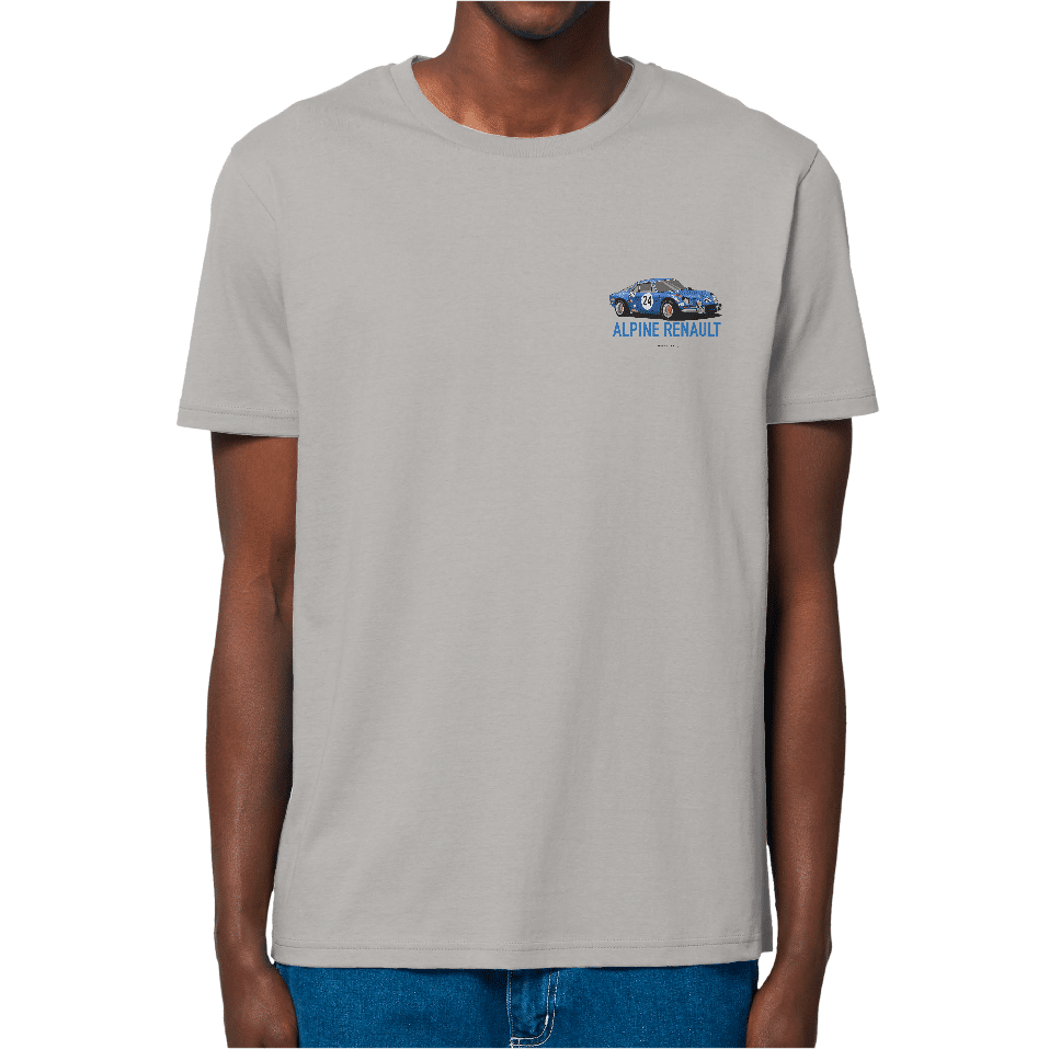 T-shirt Alpine A110 – Dessin au Rallye Monte Carlo – Image 7