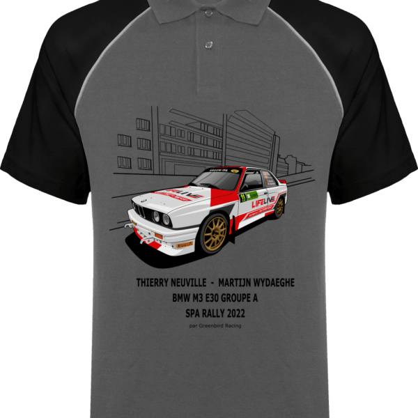 Tee Shirt Enfant “BMW E30 325i Racing Tuning” - Greenbird-racing