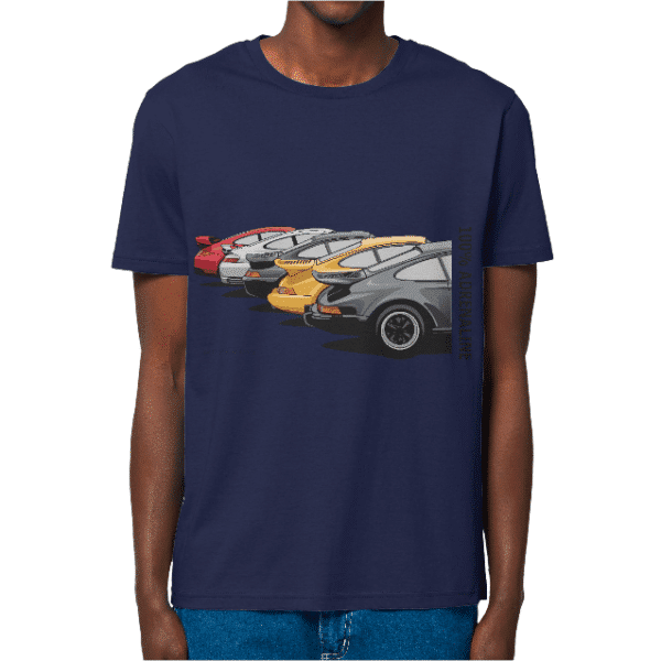 T-Shirt-Porsche-911-FRENCH-NAVY